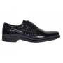 Pantofi barbati de gala - eleganti din piele naturala croco lac Ciucaleti Lorenzo 819